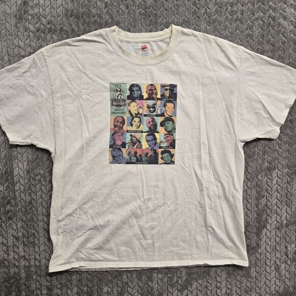 Hanes Other - Memphis Music Hall Of Fame‎ 2016 Inductees SZ XL White T Shirt